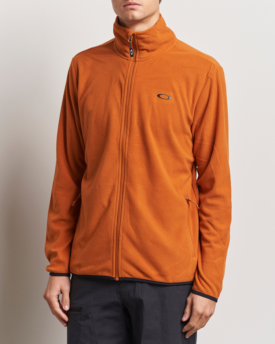 Men |  | Oakley | Alpine Full Zip Sweatshirt Ginger