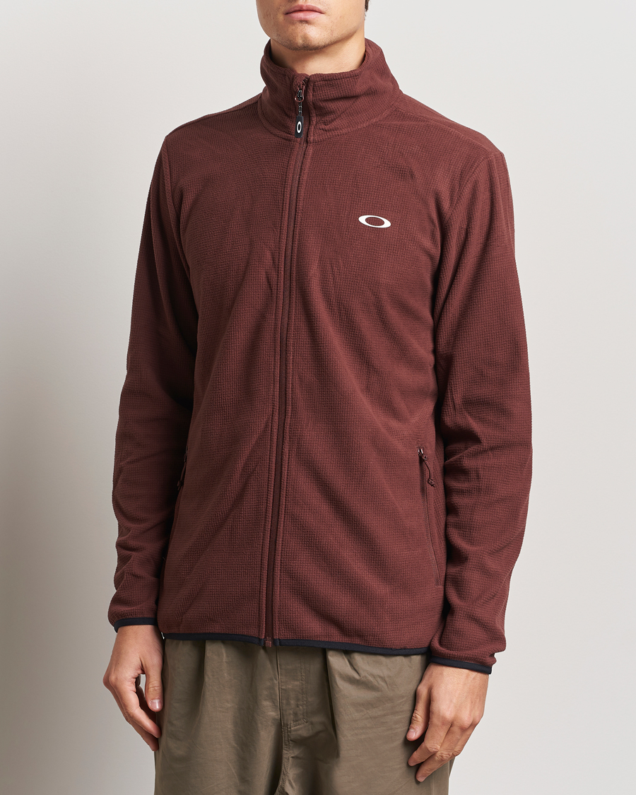 Men |  | Oakley | Alpine Full Zip Sweatshirt Grenache