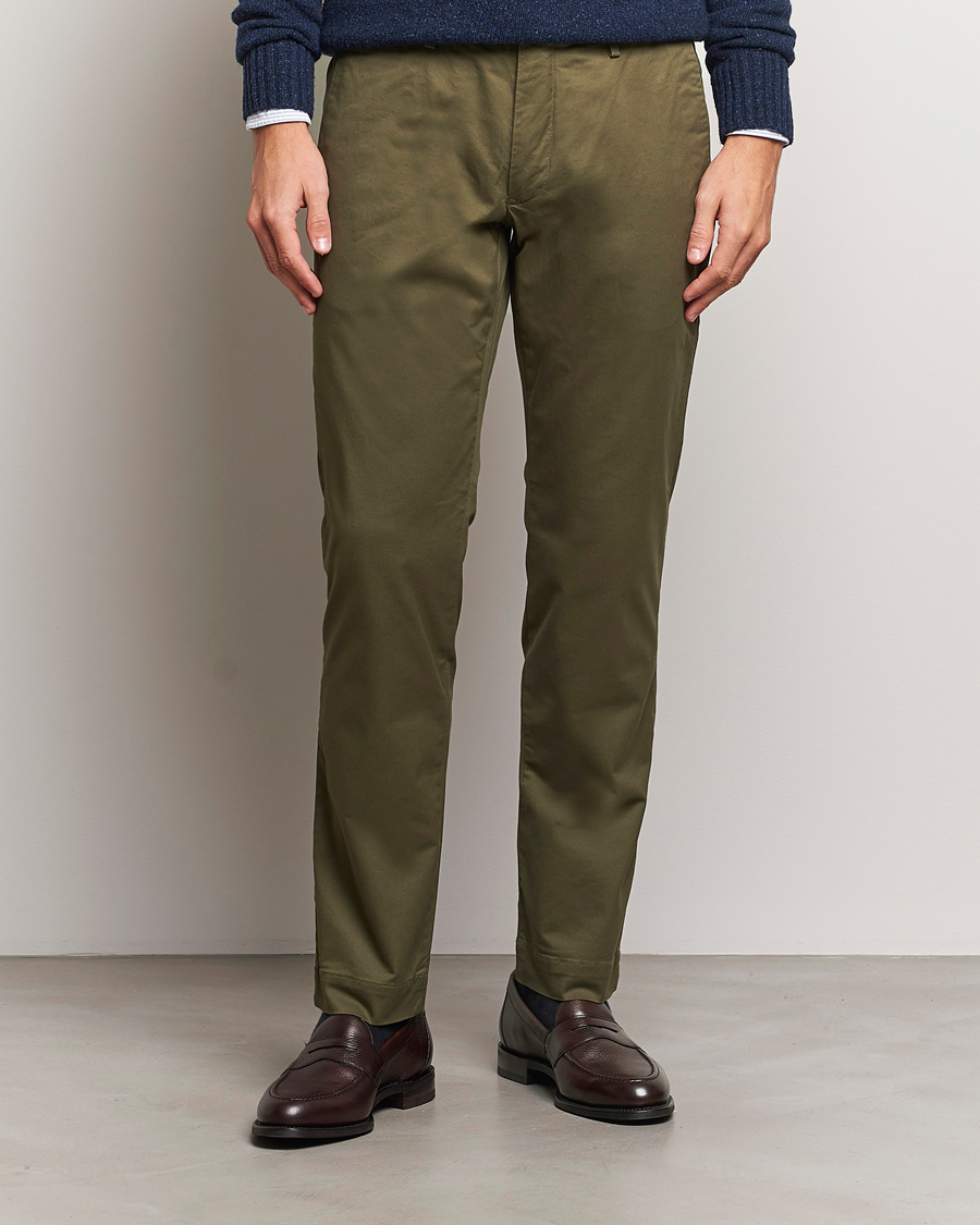 Men |  | Polo Ralph Lauren | Slim Fit Stretch Chinos Canopy Olive