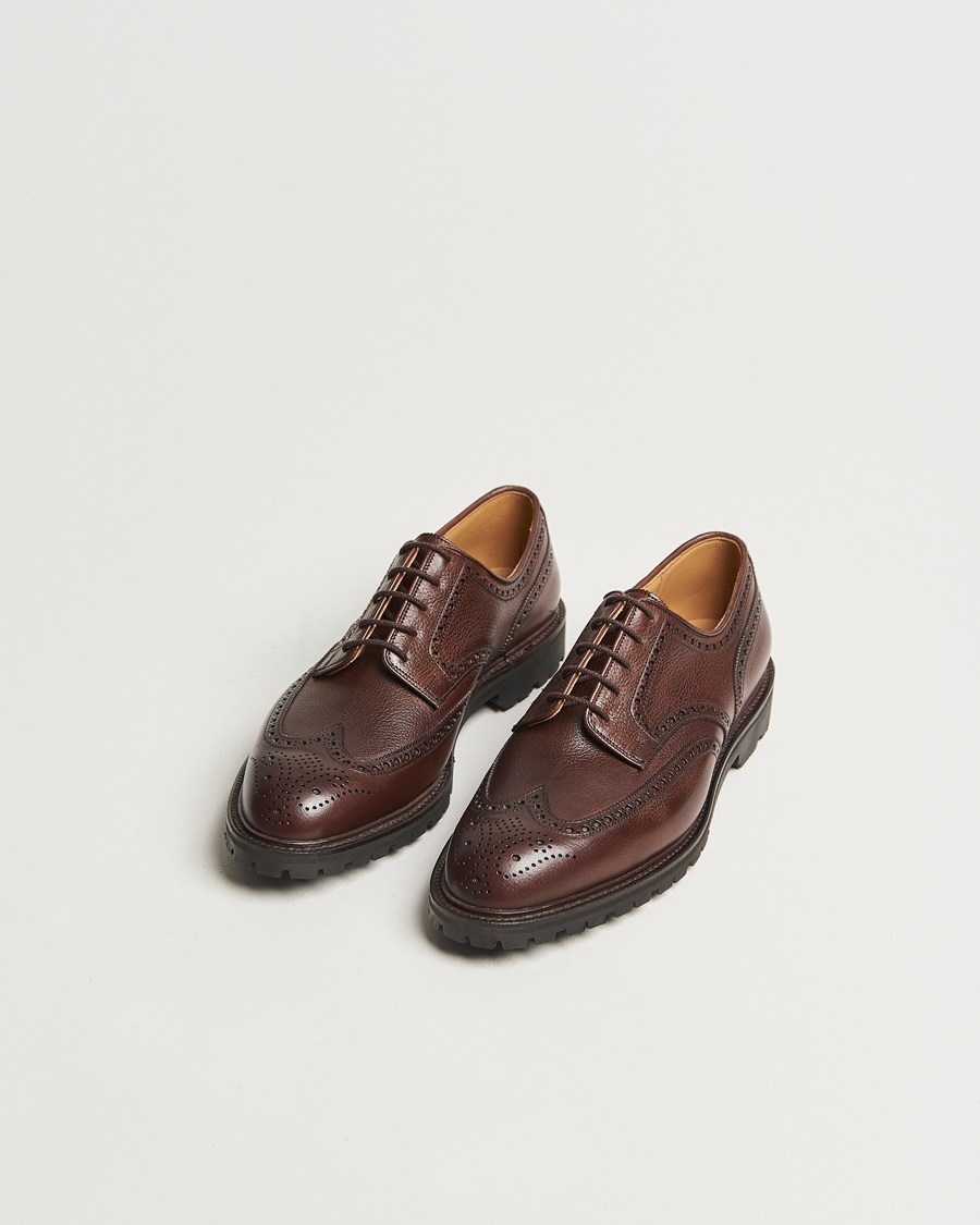 Men |  | Crockett & Jones x Tärnsjö Garveri | Crockett & Jones Pembroke Milled Grain Vibram Dark Brown