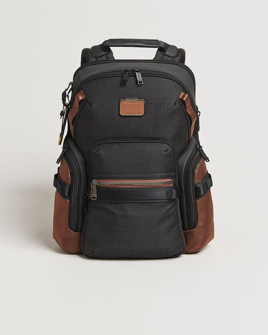 Men | TUMI Alpha Bravo Navigation Backpack Black Onyx | TUMI | Alpha Bravo Navigation Backpack Black Onyx