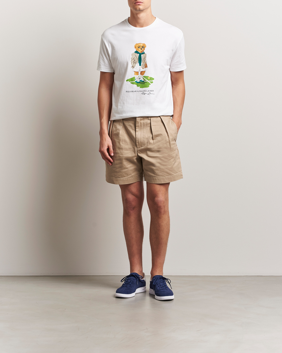 Men | T-Shirts | Polo Ralph Lauren | Wimbledon Bear T-Shirt Ceramic White