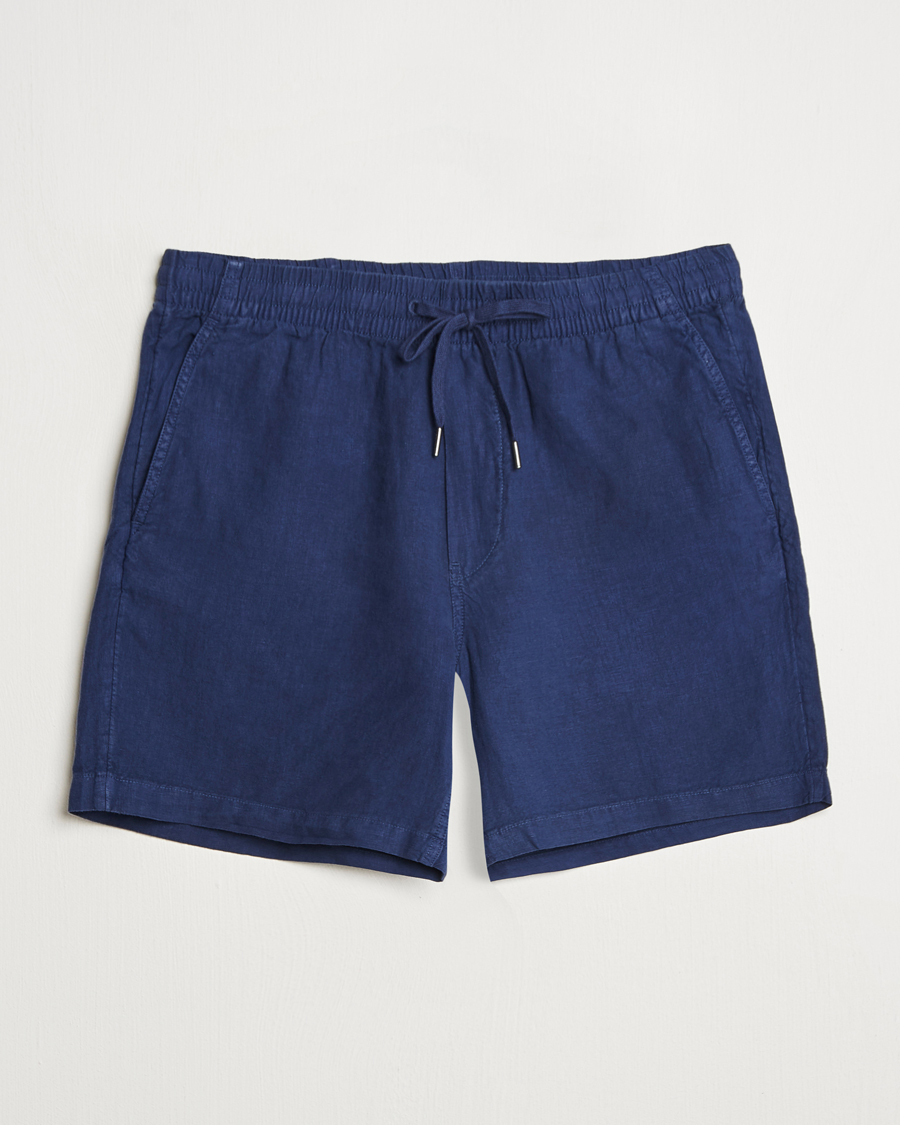 Men | Shorts | Polo Ralph Lauren | Prepster Linen Shorts Newport Navy