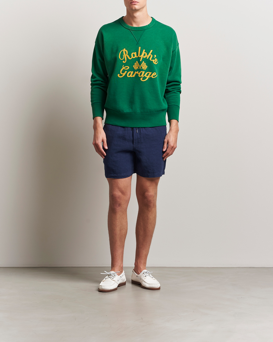 Men | Shorts | Polo Ralph Lauren | Prepster Linen Shorts Newport Navy