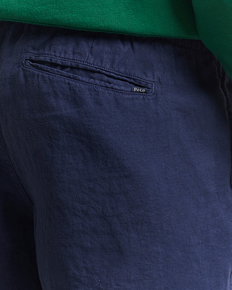 Men | Shorts | Polo Ralph Lauren | Prepster Linen Shorts Newport Navy