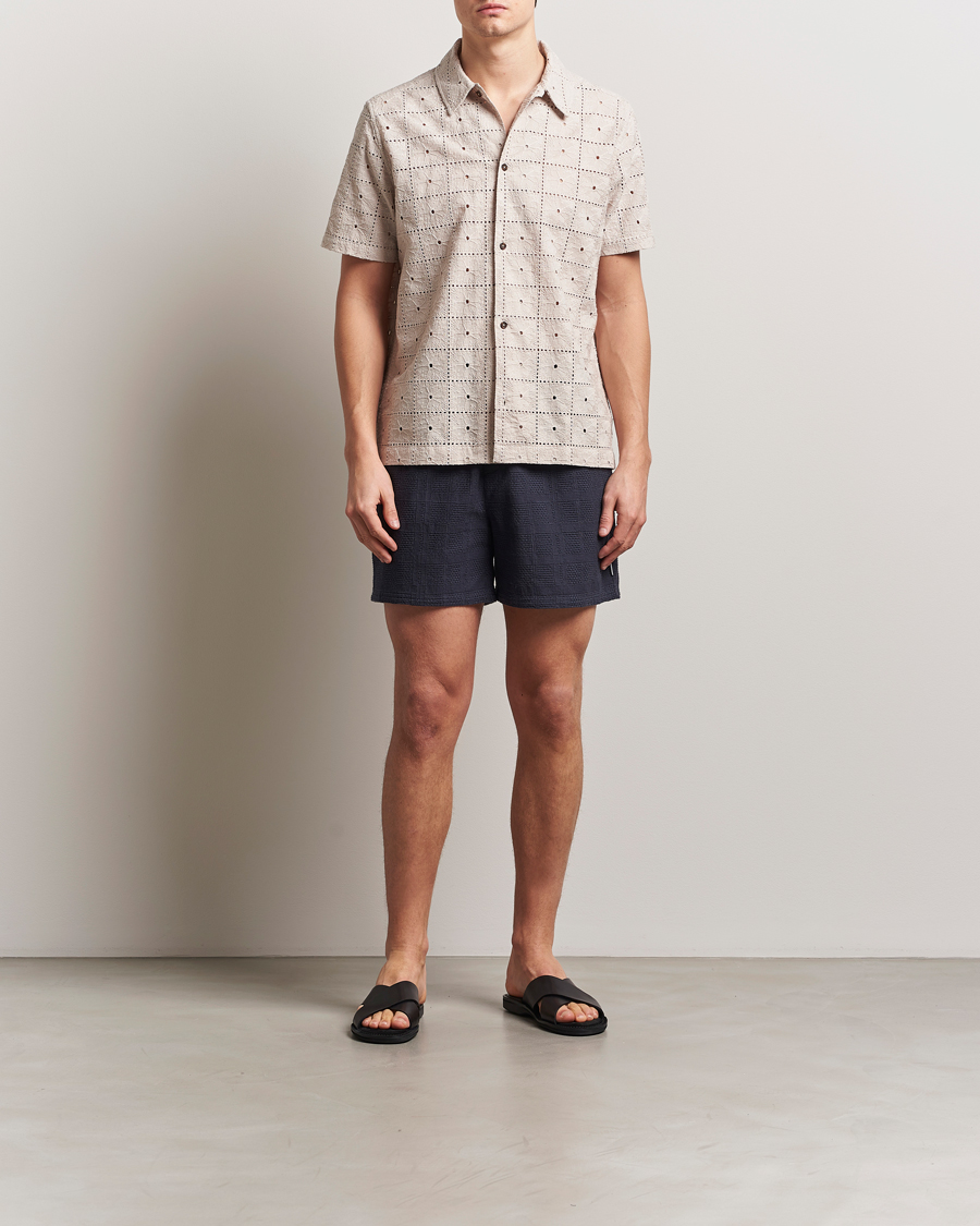 Men | Shorts | LES DEUX | Charlie Knitted Shorts Navy