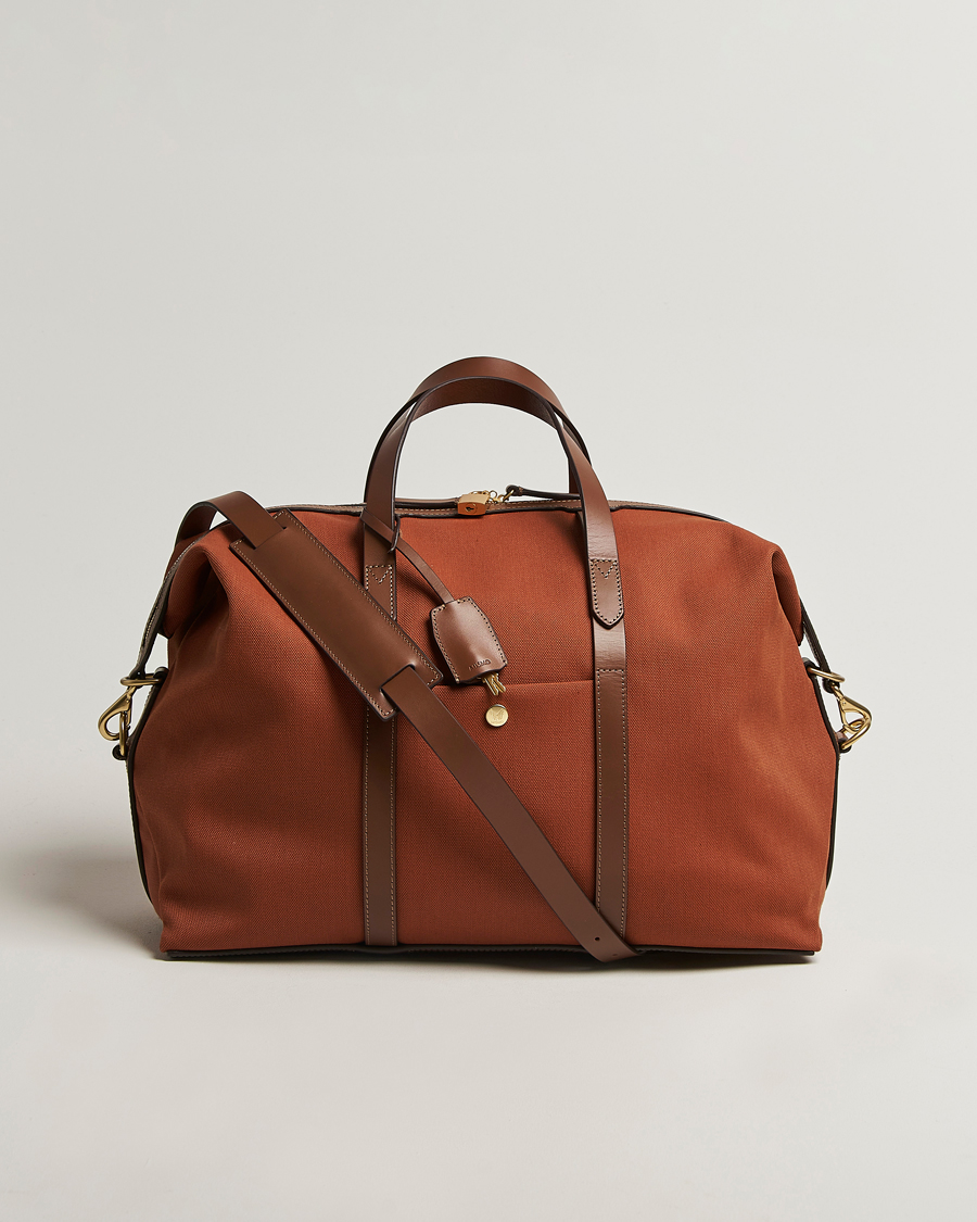 Men | Mismo M/S Avail 48h Nylon Weekendbag Terracotta/Cuoio | Mismo | M/S Avail 48h Nylon Weekendbag Terracotta/Cuoio