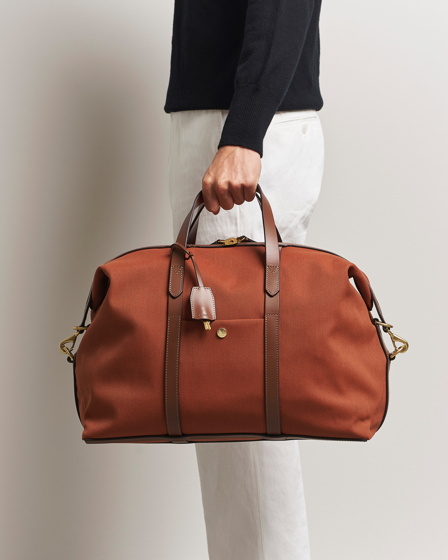Men | Mismo M/S Avail 48h Nylon Weekendbag Terracotta/Cuoio | Mismo | M/S Avail 48h Nylon Weekendbag Terracotta/Cuoio