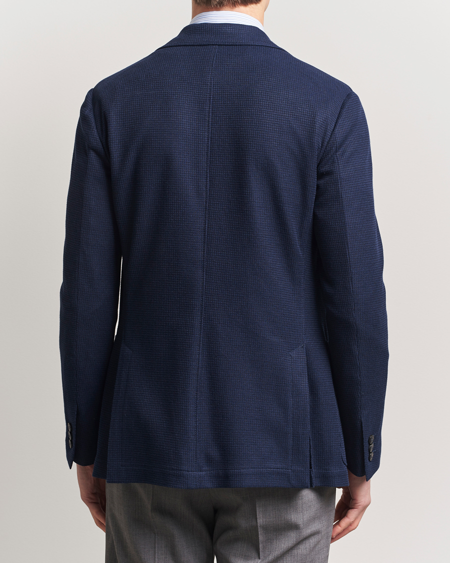 Men | Blazers | Canali | Structured Jersey Blazer Navy