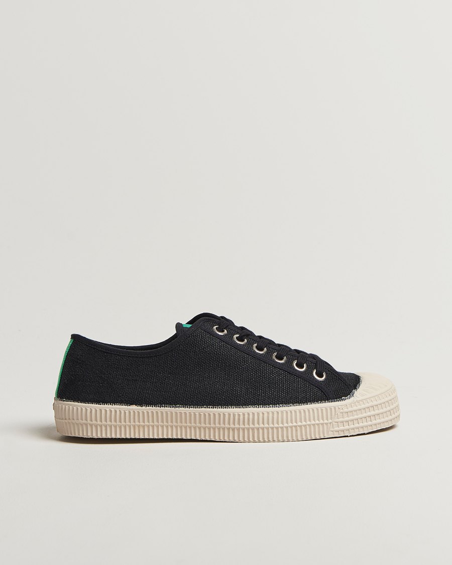 Men | Novesta Star Master Hemp Sneaker Black | Novesta | Star Master Hemp Sneaker Black