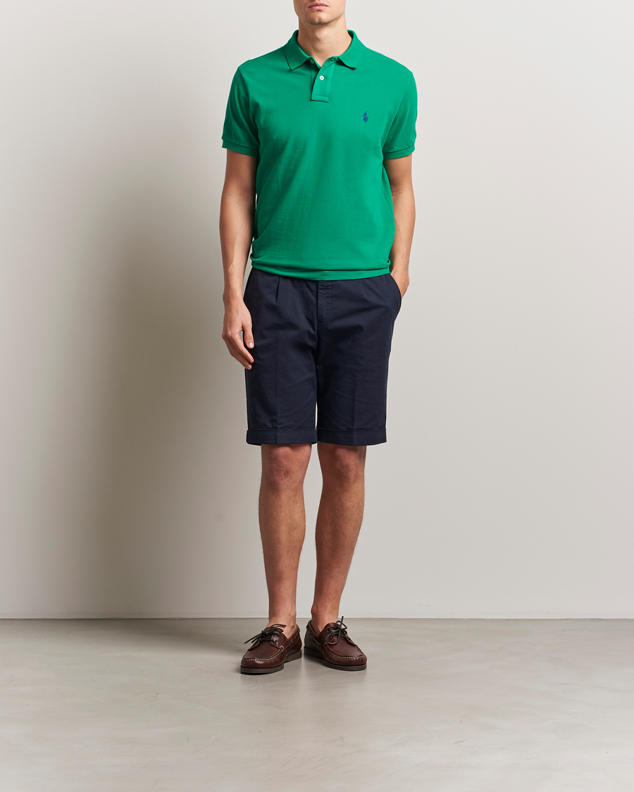 Men | Polo Shirts | Polo Ralph Lauren | Custom Slim Fit Polo Billiard