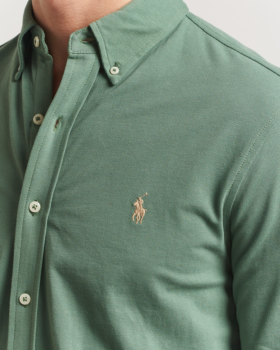 Men | Shirts | Polo Ralph Lauren | Featherweight Mesh Shirt Fatigue