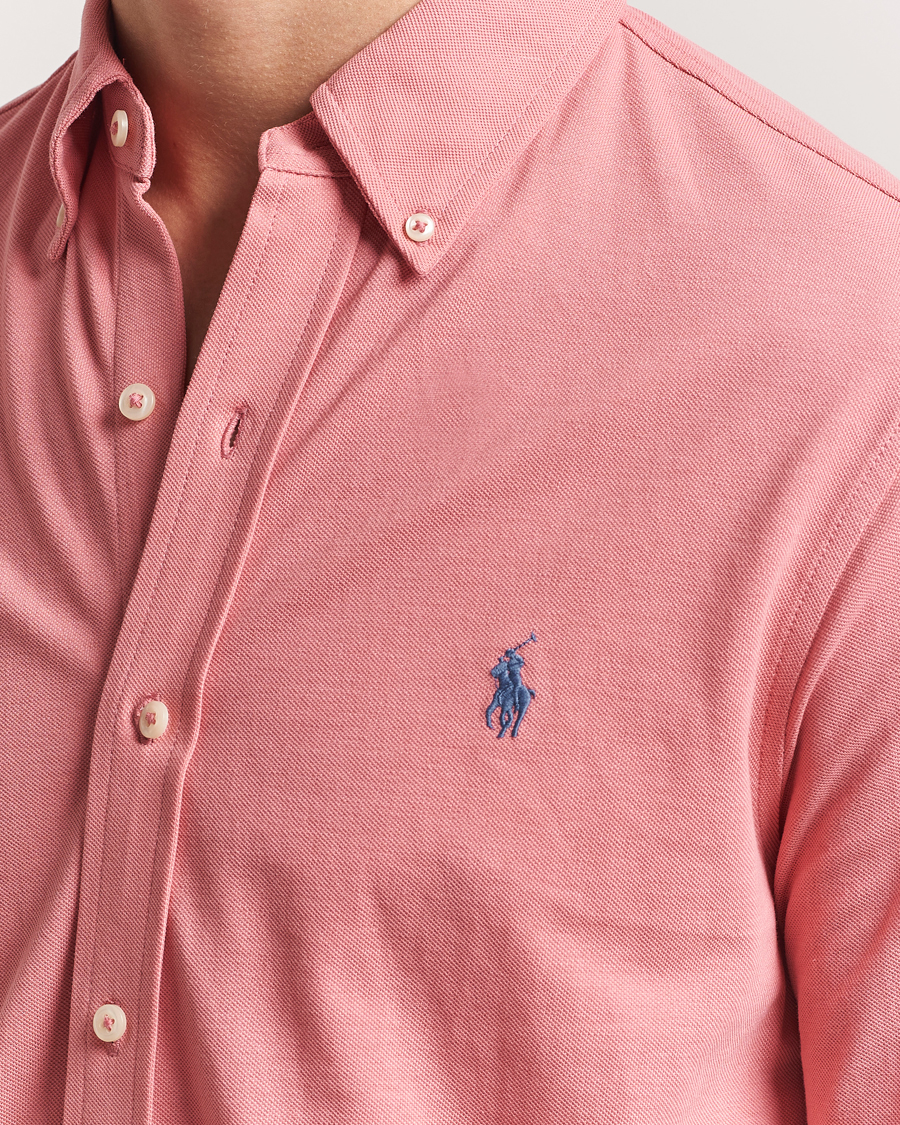 Men | Shirts | Polo Ralph Lauren | Featherweight Mesh Shirt Desert Rose