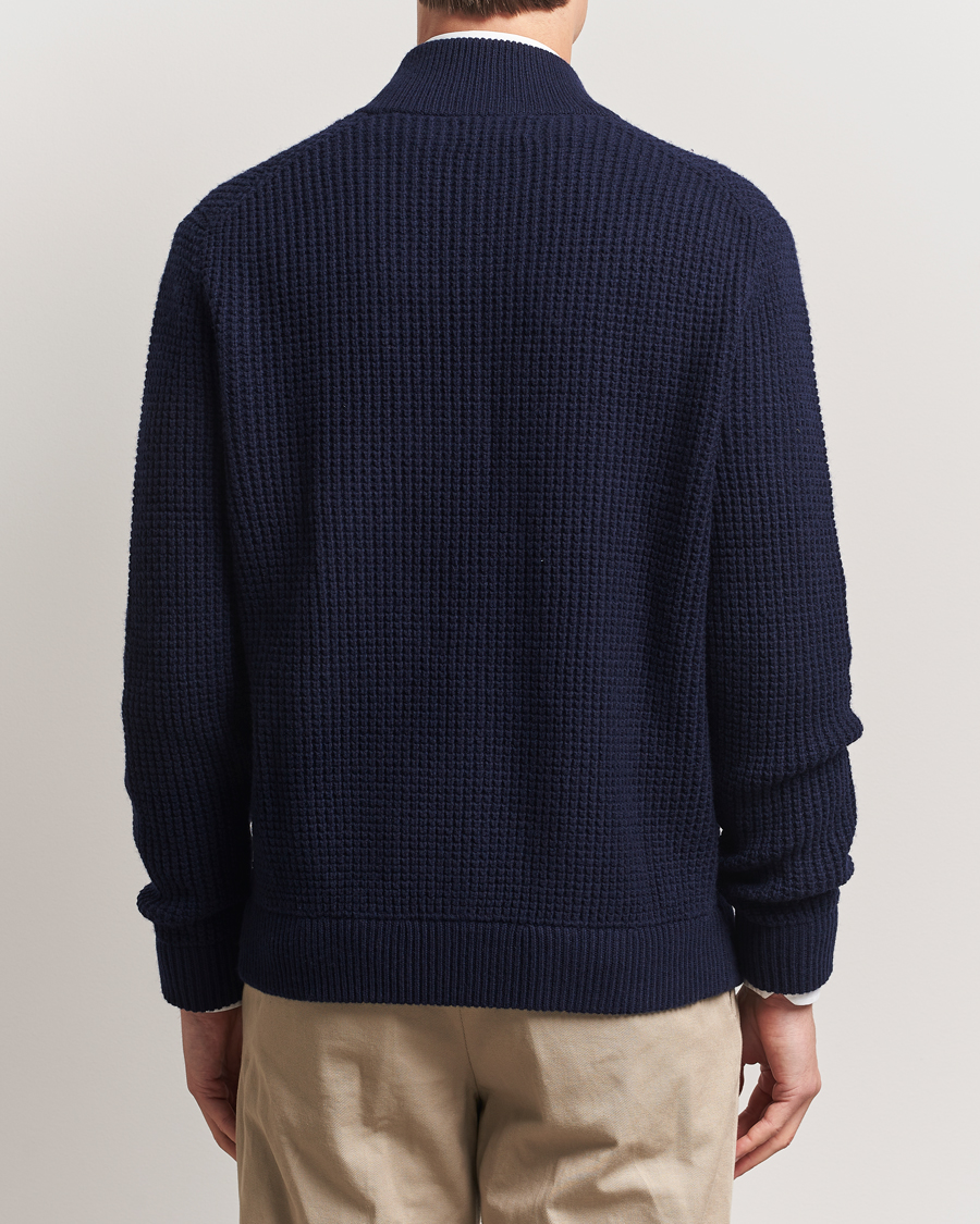 Men | Sweaters & Knitwear | Polo Ralph Lauren | Cotton/Wool Button Cardigan Hunter Navy