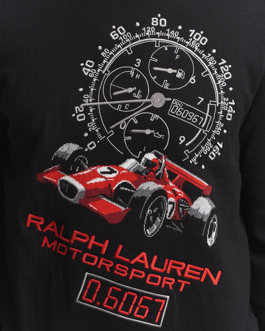 Men | Sweaters & Knitwear | Polo Ralph Lauren | RL Motorsport Knitted Sweater Black Combo