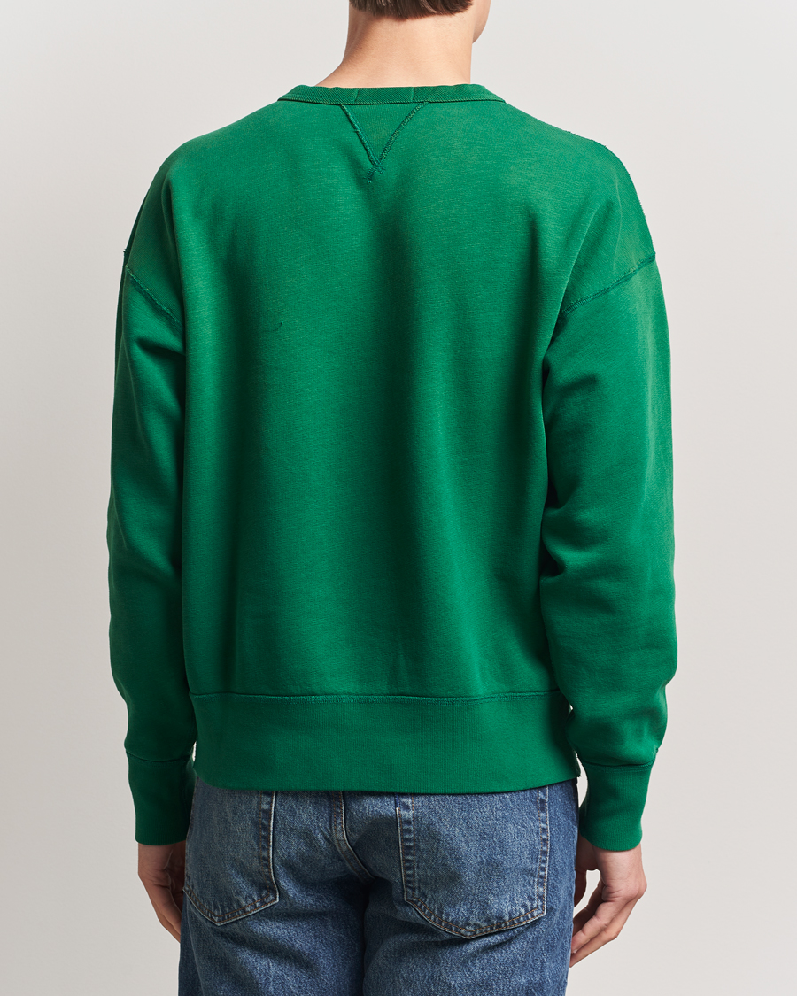 Men | Sweaters & Knitwear | Polo Ralph Lauren | Ralph's Garage Sweatshirt Tennis Green