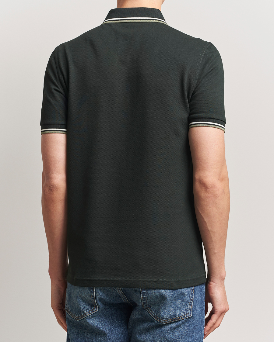 Men | Polo Shirts | Fred Perry | Twin Tipped Polo Shirt Night Green