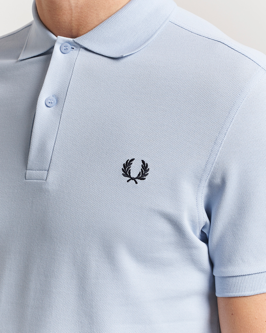 Men | Polo Shirts | Fred Perry | Plain Polo Shirt Light Smoke