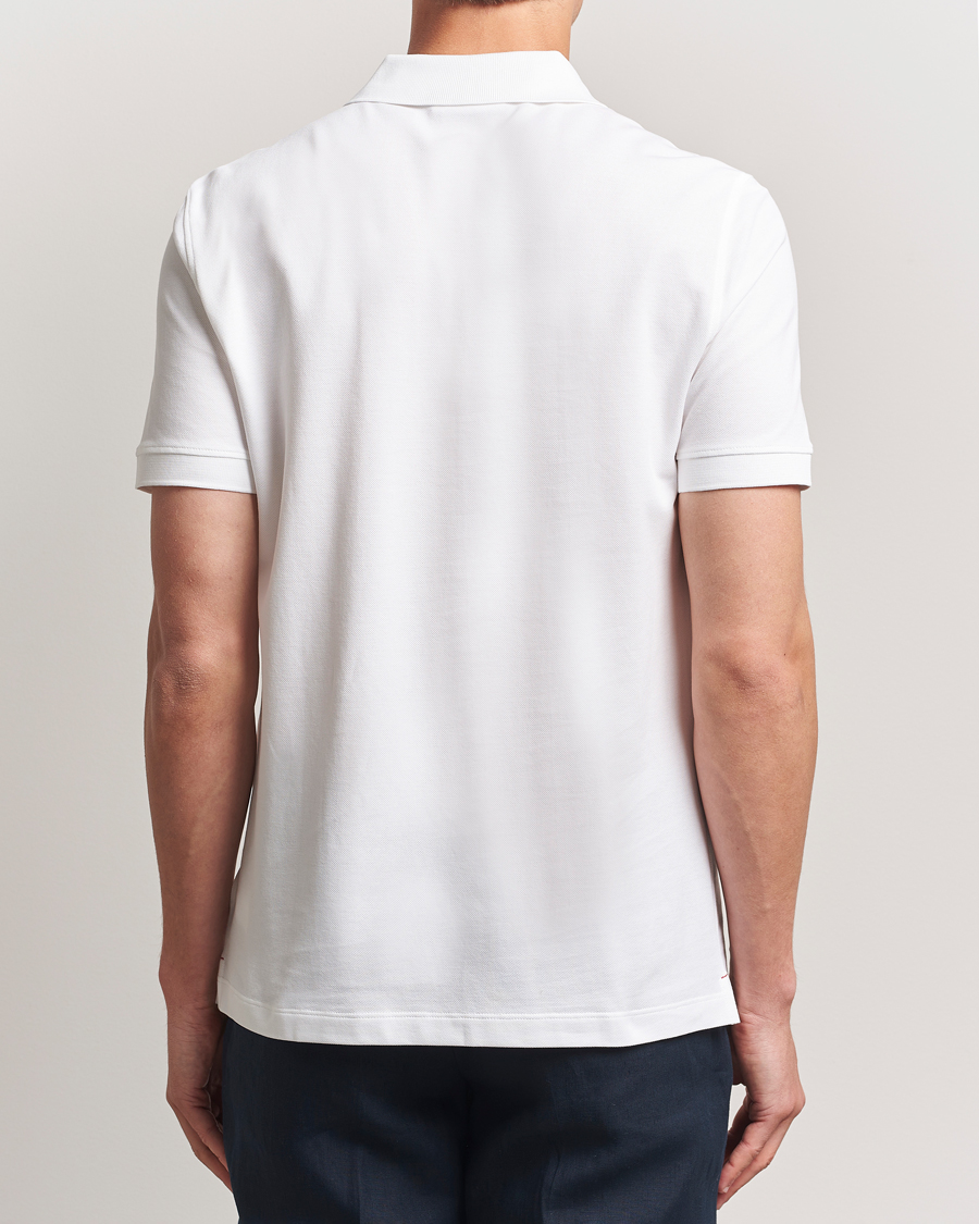 Men | Polo Shirts | Orlebar Brown | Bruno Organic Cotton Pique White
