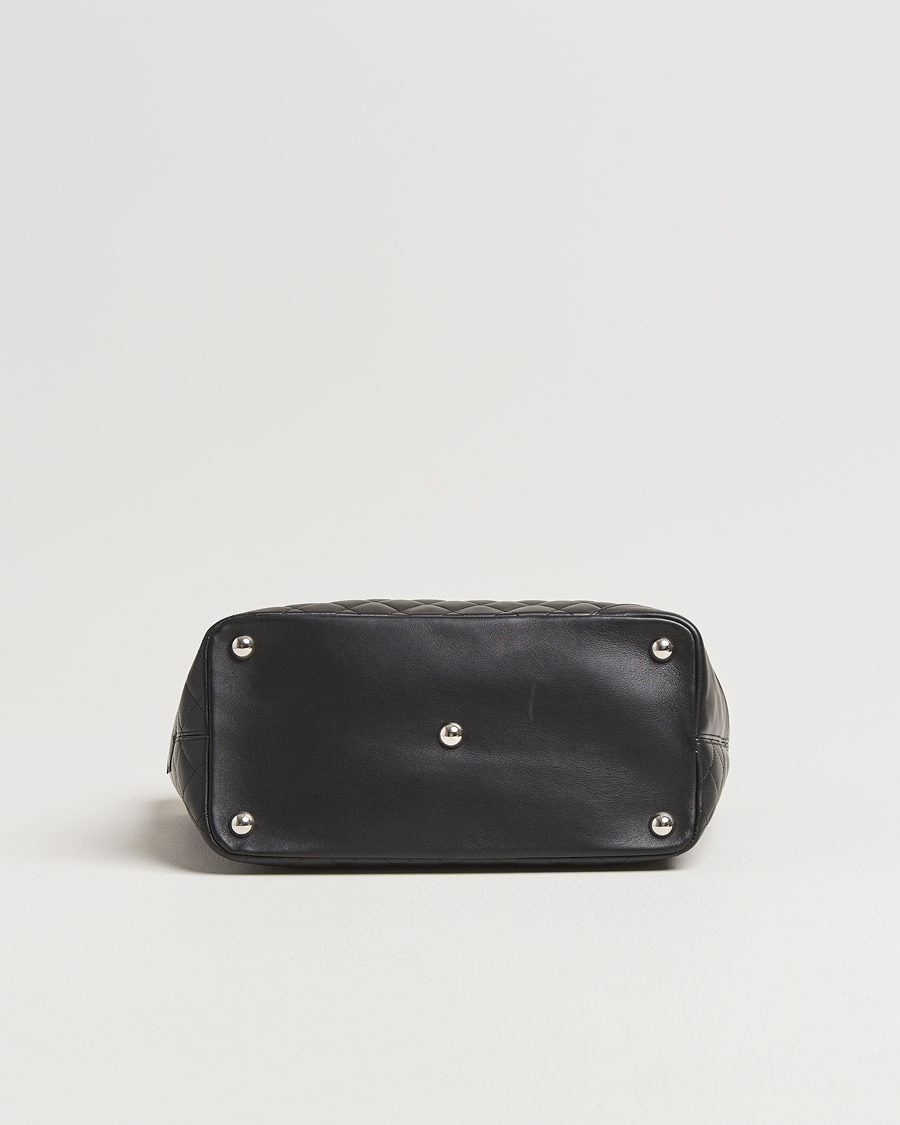 Men | Chanel Pre-Owned Cambon Ligne Tote Bag Medium Black | Chanel Pre-Owned | Cambon Ligne Tote Bag Medium Black