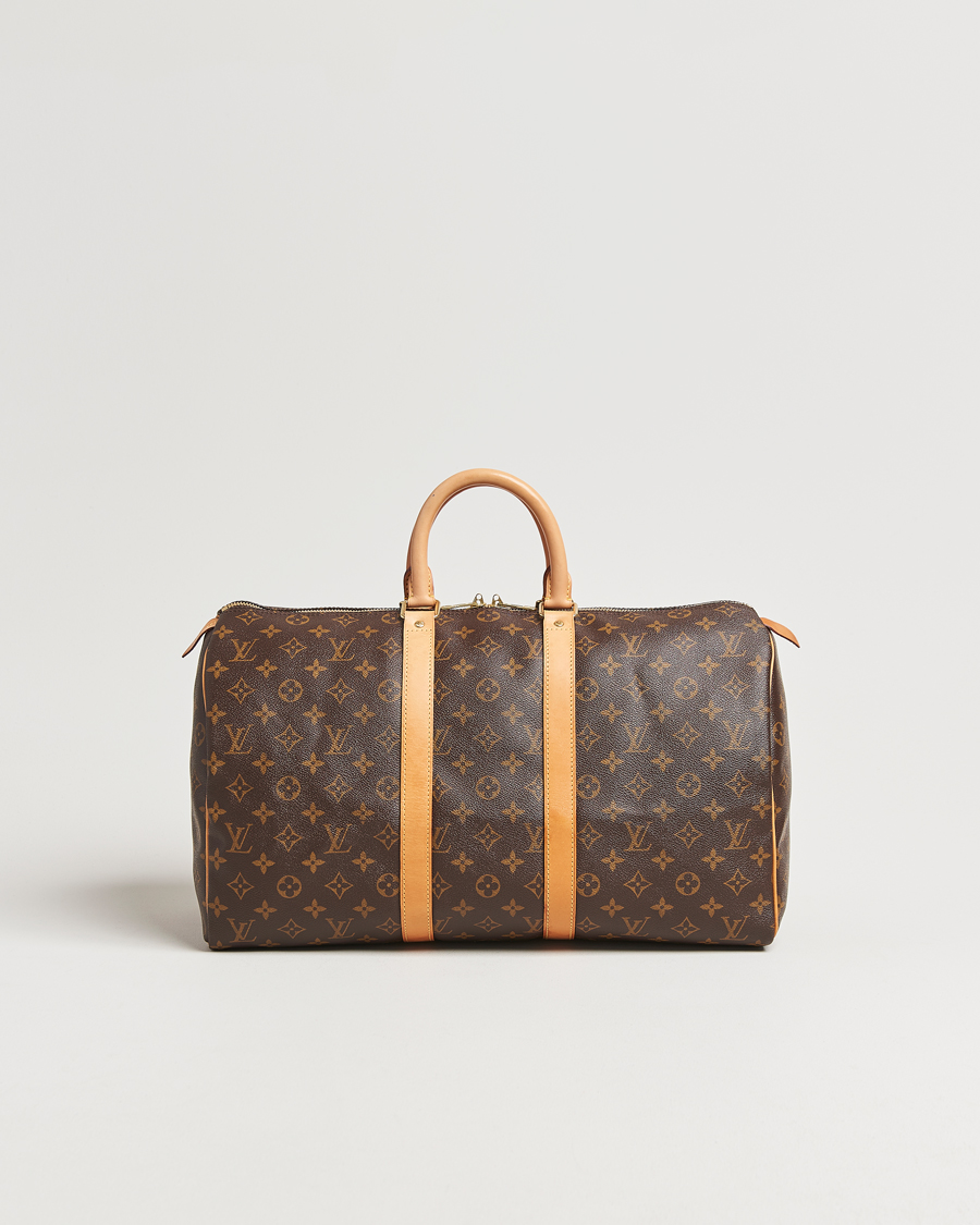 Men | Louis Vuitton Pre-Owned Keepall 45 Monogram | Louis Vuitton Pre-Owned | Keepall 45 Monogram