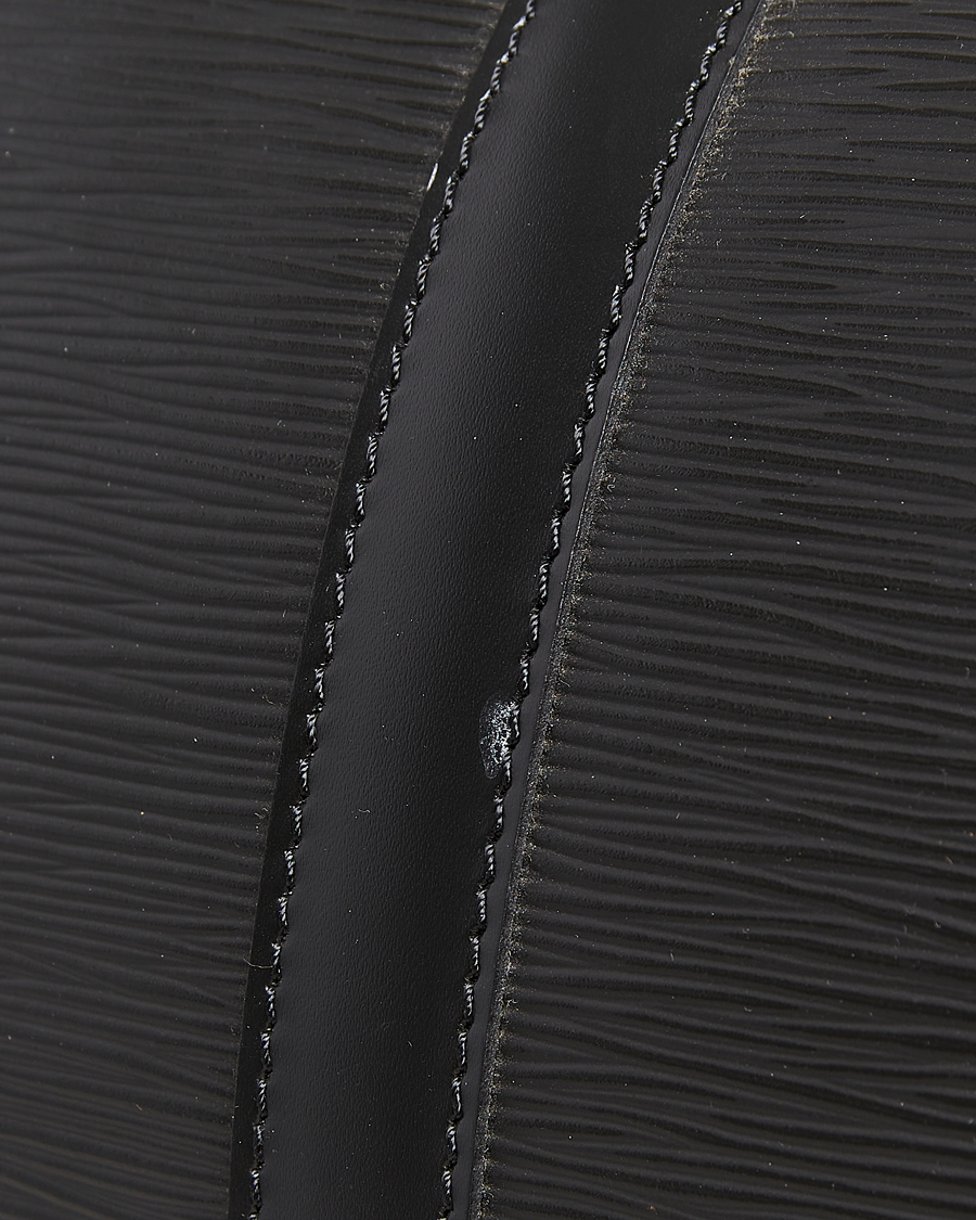 Men | Louis Vuitton Pre-Owned Keepall 55 Epi Leather Bag Black | Louis Vuitton Pre-Owned | Keepall 55 Epi Leather Bag Black