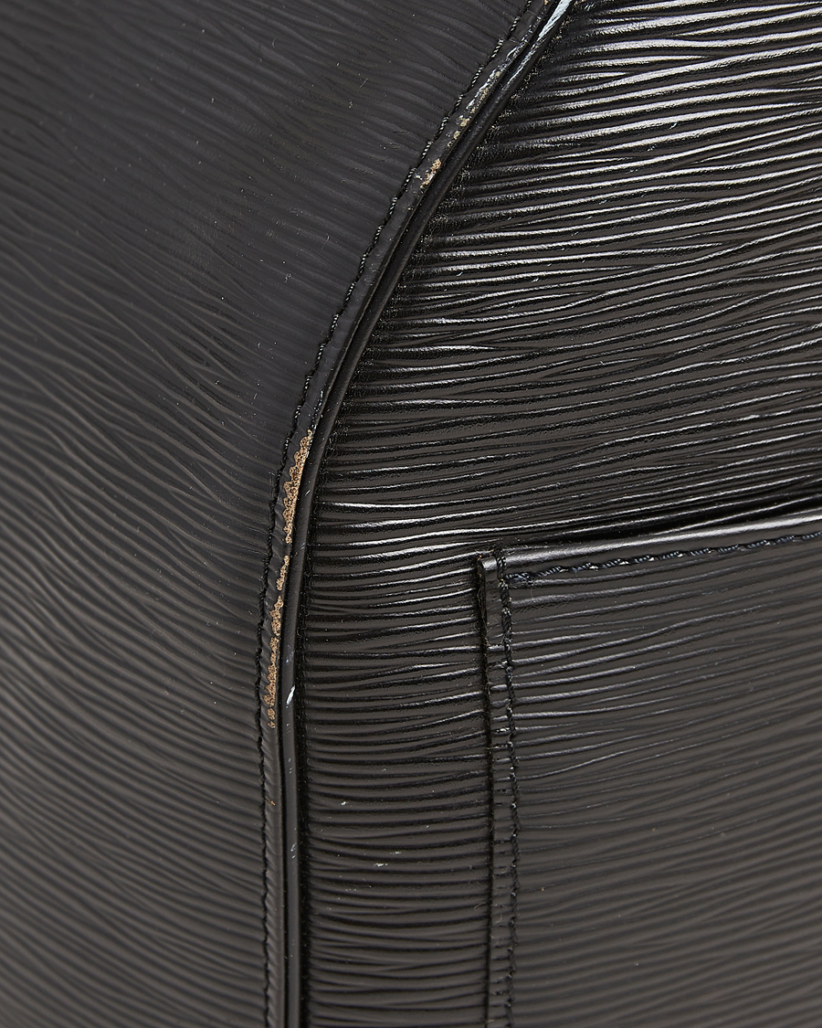 Men | Louis Vuitton Pre-Owned Keepall 55 Epi Leather Bag Black | Louis Vuitton Pre-Owned | Keepall 55 Epi Leather Bag Black