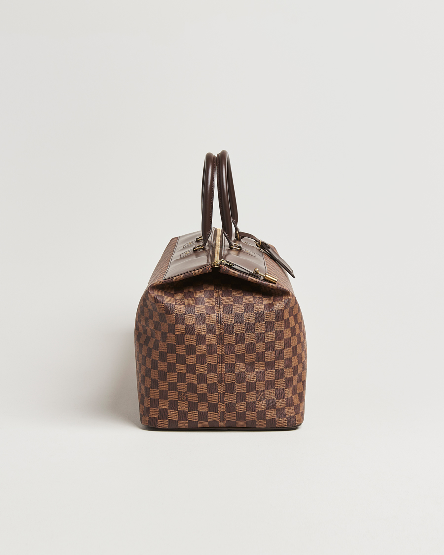 Men | Louis Vuitton Pre-Owned Greenwich GM Travel Bag Damier Ebene | Louis Vuitton Pre-Owned | Greenwich GM Travel Bag Damier Ebene