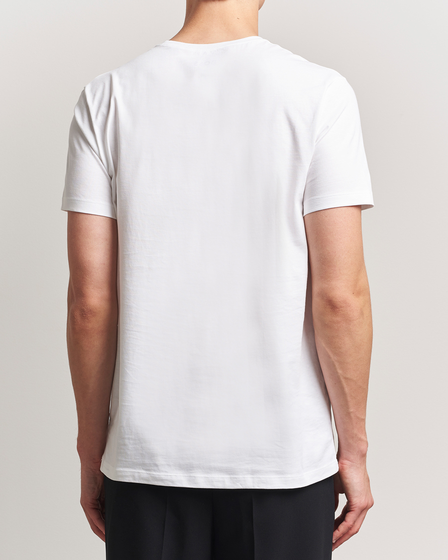 Men | T-Shirts | BOSS BLACK | 2-Pack Relaxed Fit Crew Neck T-Shirt White