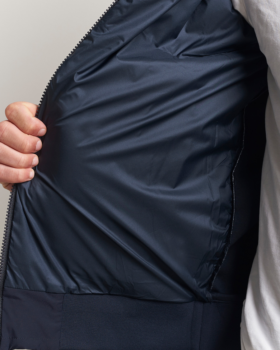 Men | Coats & Jackets | BOSS BLACK | Skiles Hybrid Jacket Dark Blue