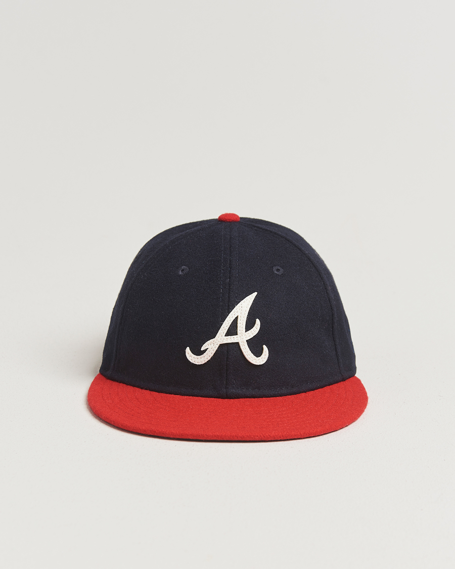 Men | Hats & Caps | New Era | Retro Crown 9Fifty Melton Wool Cap Atlanta Braves