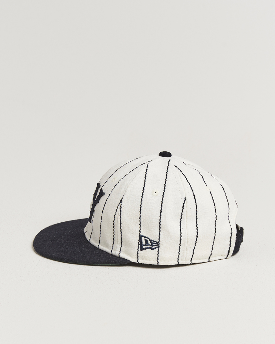 Men | Hats & Caps | New Era | Retro Crown 9Fifty Melton Wool Cap New York Yankees Stripe