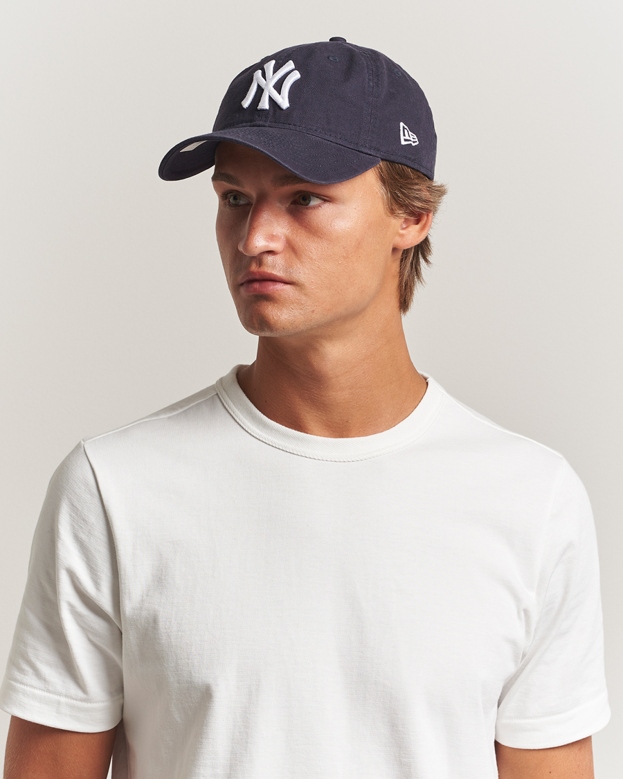 Men | Hats & Caps | New Era | New Era9Twenty Washed Cotton CapNavy New York Yankees