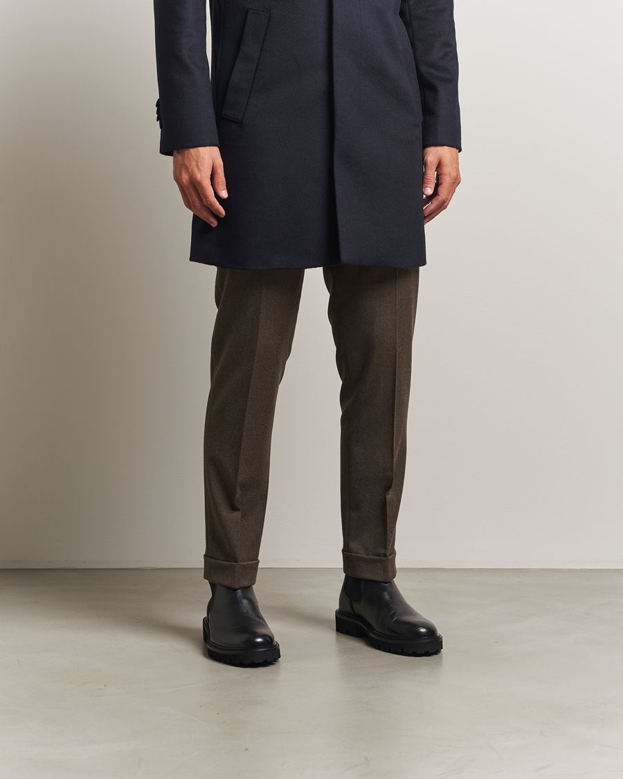 Men | Boots | BOSS BLACK | Julyo Leather Chelsea Boot Black