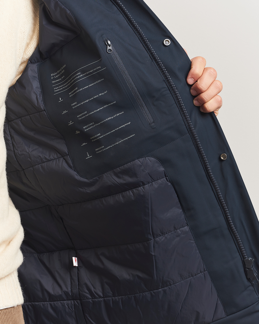 Men | Coats & Jackets | NN07 | Blake Hooded Jacket Navy Blue