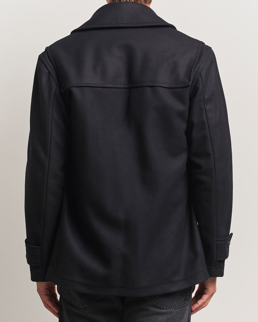Men | Coats & Jackets | Gloverall | Shawl Collar Duffle Jacket Black
