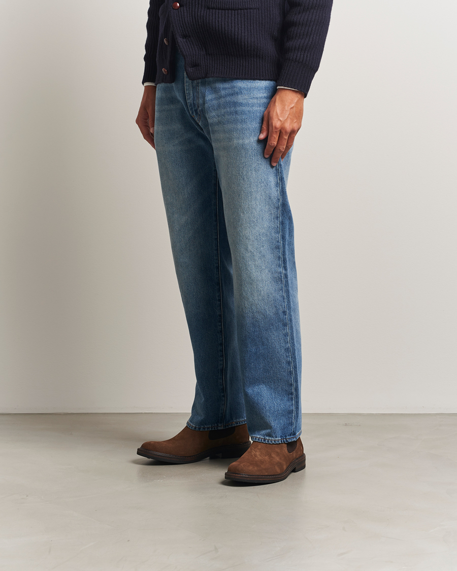 Men | Boots | Astorflex | Bitflex Dainite Chelsea Boot Dark Khaki Suede