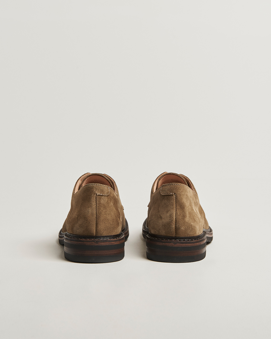 Men | Derby Shoes | Astorflex | Carlflex Moc Toe Stone Suede