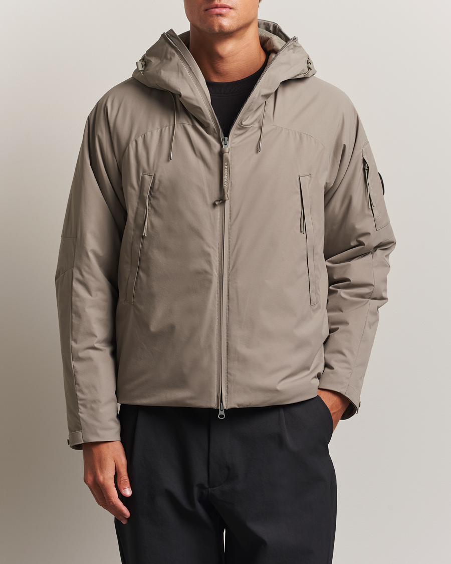 Men | Coats & Jackets | C.P. Company | Pro-Tek Lightweight Padded Hood Jacket Light Sage