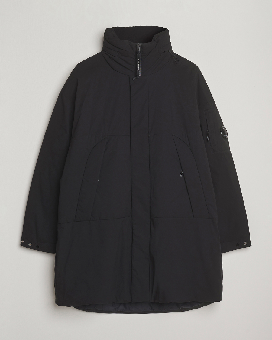 Men | Coats & Jackets | C.P. Company | Pro-Tek Lightweight Padded Parka Black