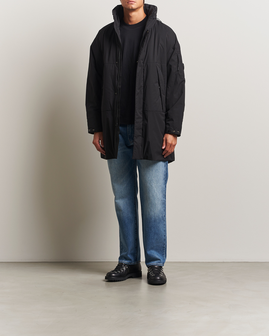 Men | Coats & Jackets | C.P. Company | Pro-Tek Lightweight Padded Parka Black