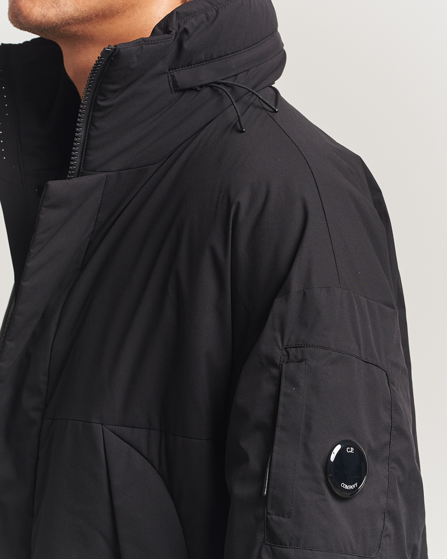 Men | Coats & Jackets | C.P. Company | Pro-Tek Lightweight Padded Parka Black