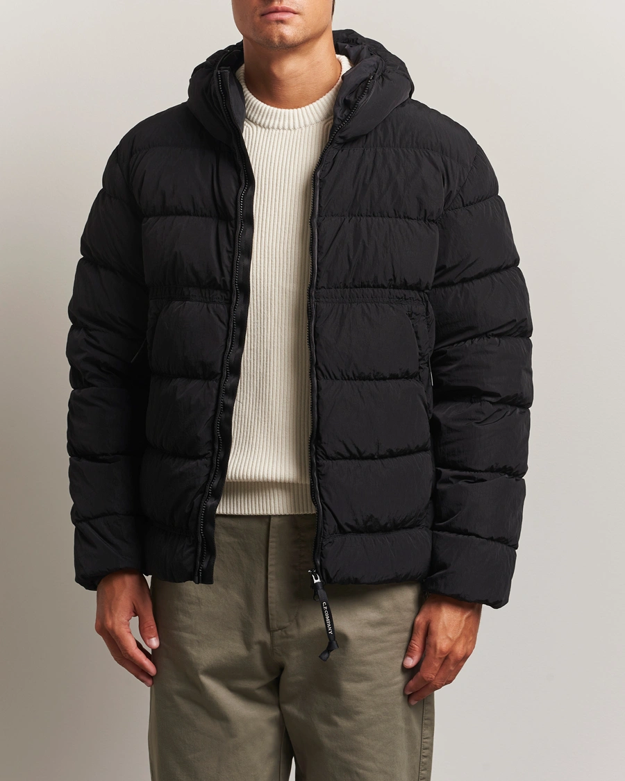 Men | Coats & Jackets | C.P. Company | Chrome-R Down Jacket Black