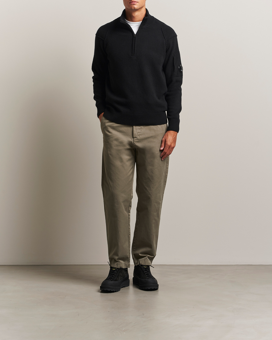 Men | Trousers | C.P. Company | Cotton Gabardine Chino Grey