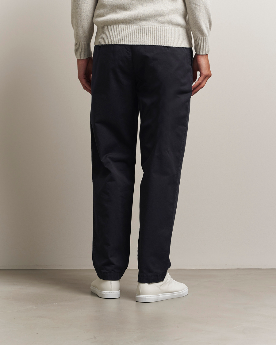 Men | Trousers | C.P. Company | Cotton Gabardine Chino Navy