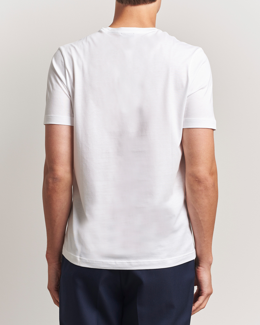 Men | T-Shirts | Stenströms | Supima Cotton T-Shirt White