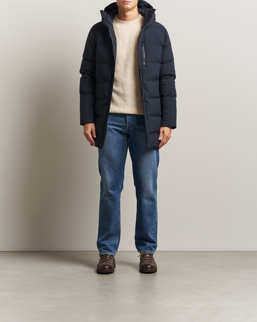Men | Coats & Jackets | Scandinavian Edition | Radian II Hooded Parka Midnight Blue