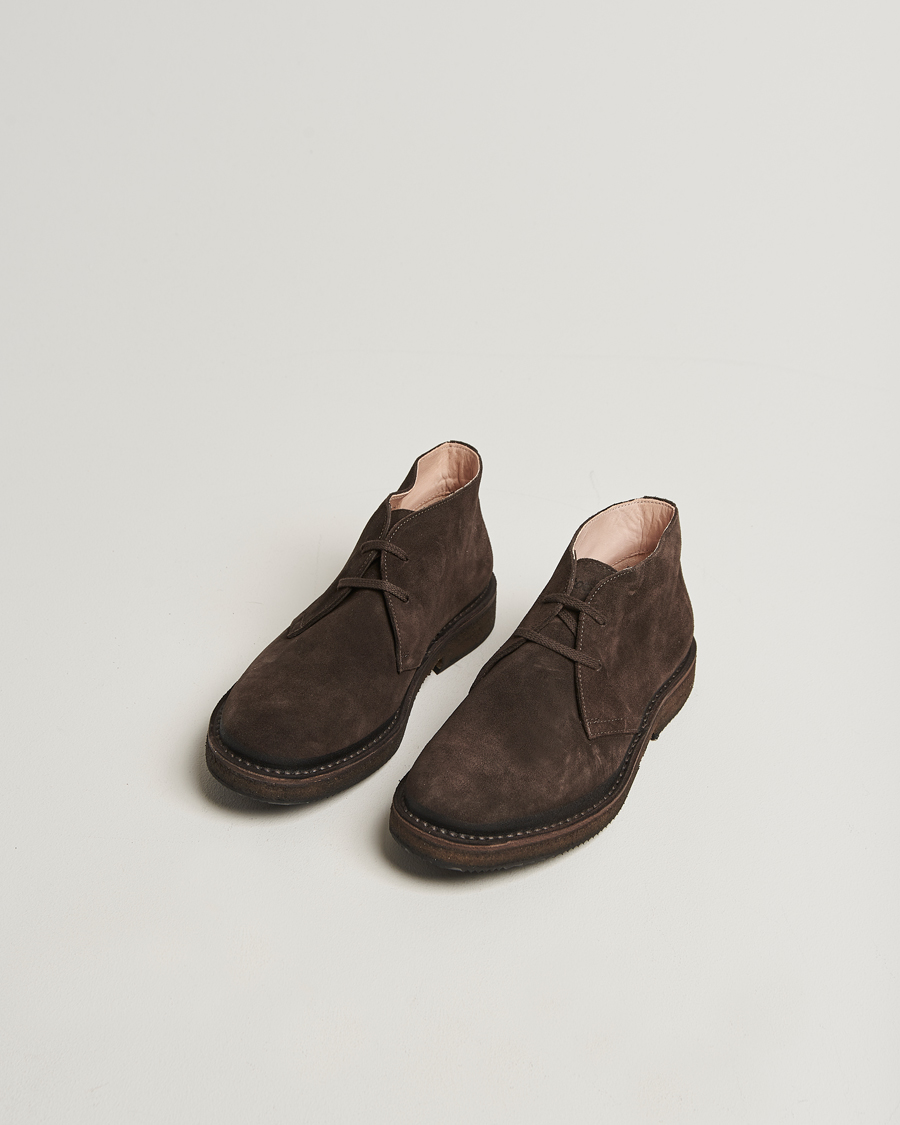 Men | Boots | Astorflex for Care of Carl | Astorflex Stormflex Suede Dark Brown