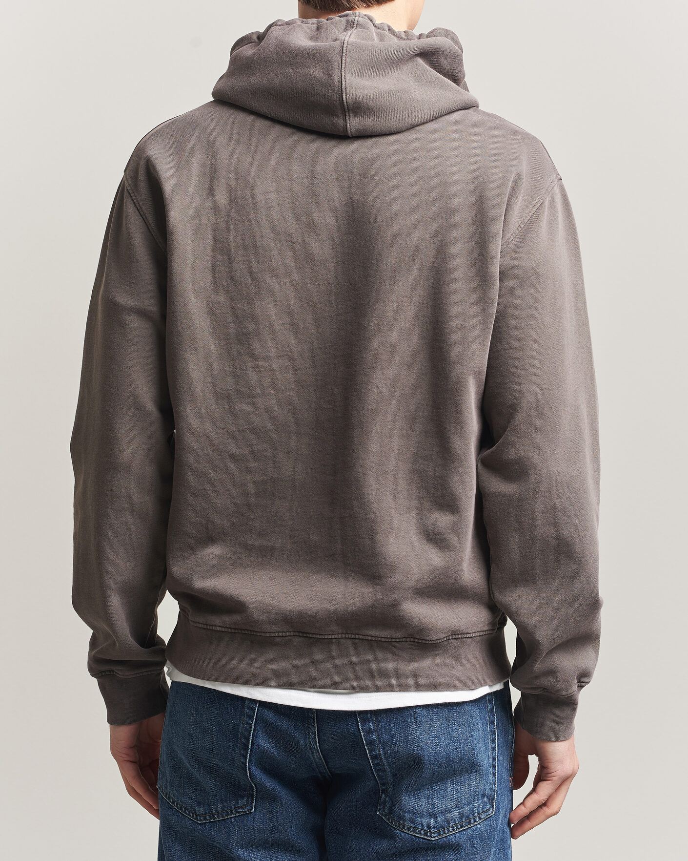 Men | Sweaters & Knitwear | Colorful Standard | Classic Organic Hood Fade Mud