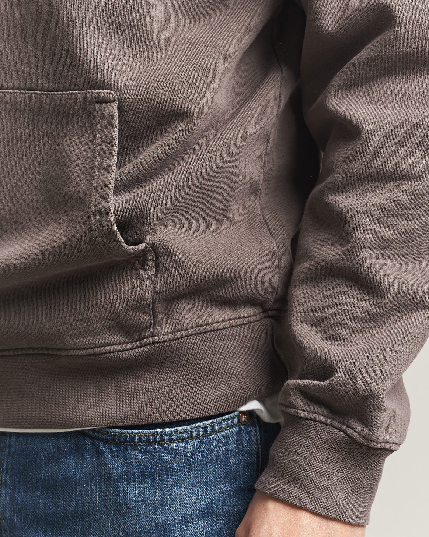 Men | Sweaters & Knitwear | Colorful Standard | Classic Organic Hood Fade Mud